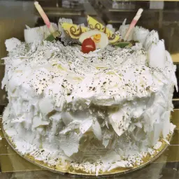 White Forest Cake - Large